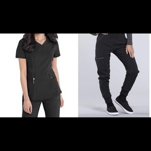 Cherokee Infinity Jogger Scrub Set